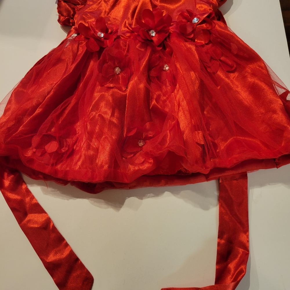 NWT Kalamixi red dress 12-18M